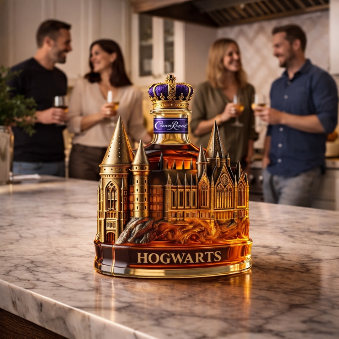 Whiskey Bottle – Magical Castle Edition
