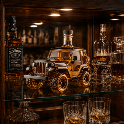 Whisky Bottle - Jeep Edition