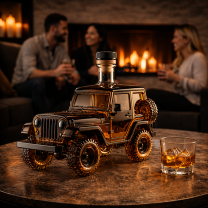 Whisky Bottle - Jeep Edition