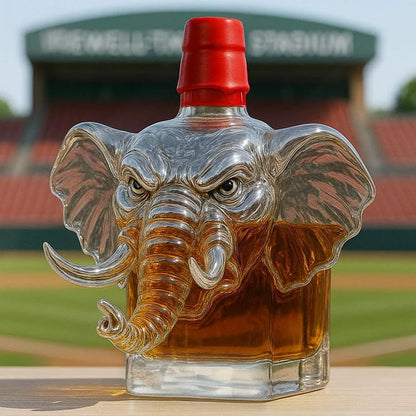 Elephant Crown Royal Whiskey Bottle