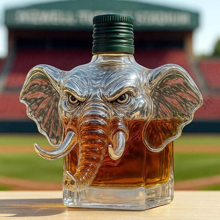 Elephant Crown Royal Whiskey Bottle