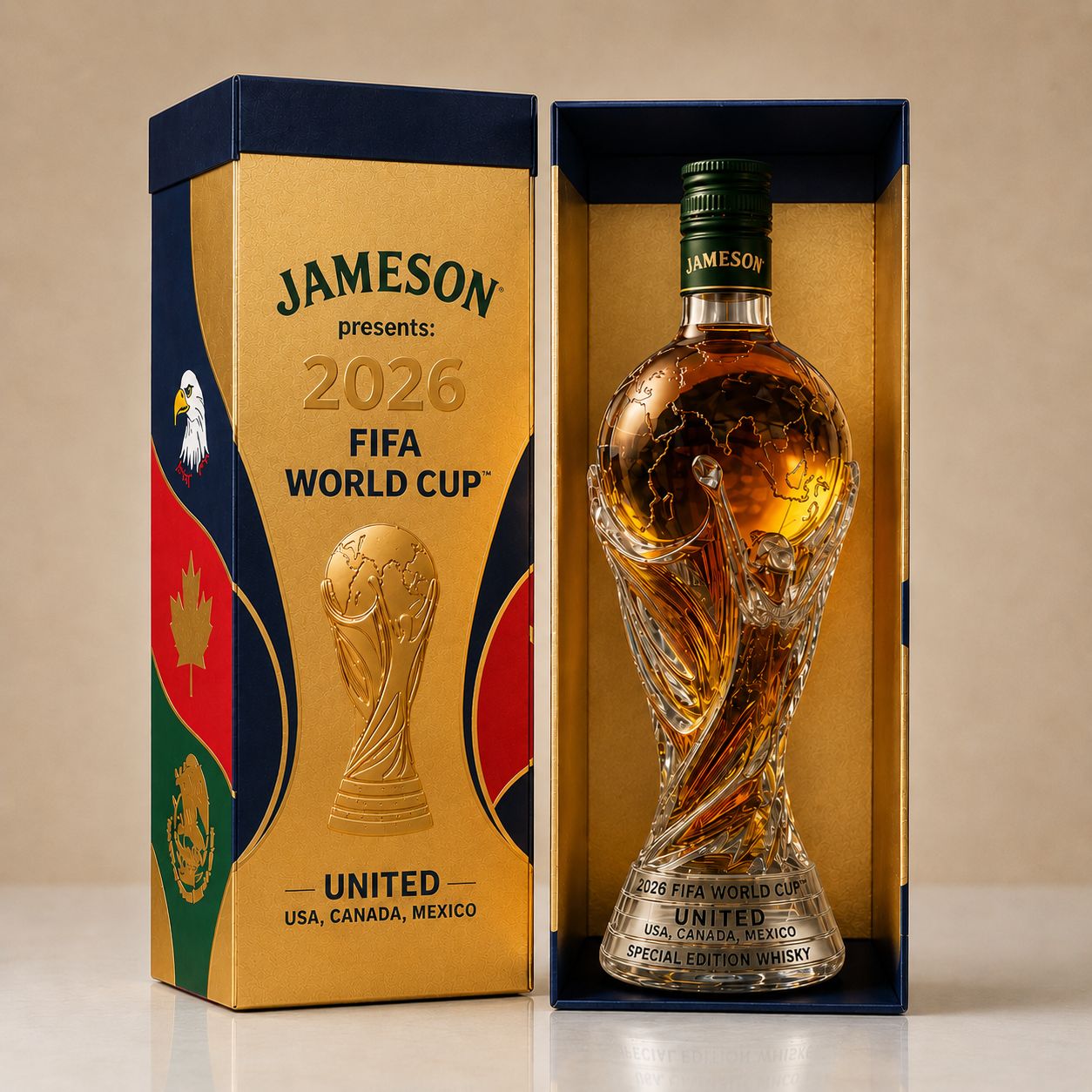 World Cup 2026 Edition - Whisky Decanter