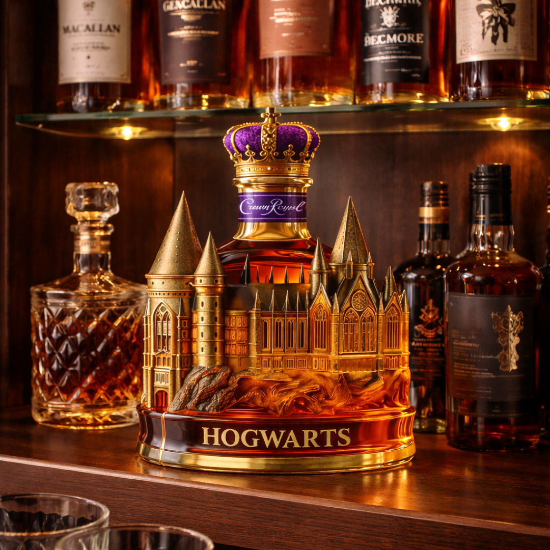 Whiskey Bottle – Magical Castle Edition